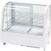 countertop display chiller 100l white, LED light