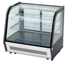 led lights countertop display chiller 120l