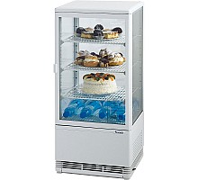 chilled display cabinet 78 l white