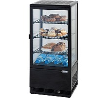 chilled display cabinet 78 l black