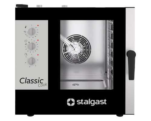 Convection oven, stalgast classiccook, manual, gas, 7xgn1 / 1, p 14 kw, Stalgast, 9100046