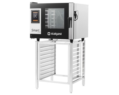 Convection oven, stalgast smartcook, touchscreen, gas, 11xgn1 / 1, p 20 kw, Stalgast, 9100052