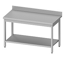 Wall table with shelf 1800x700x850 mm, for assembly, Stalgast, 950047180