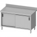 Wall table with sliding doors 1000x600x850 mm, for assembly , Stalgast, 950186100