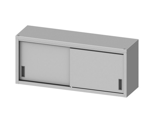 Wall cabinet, sliding door 1600x400x600 mm, for assembly, Stalgast, 951724160