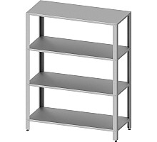 Full shelves 1200x600x1800 mm storage unit, for assembly, Stalgast, 951886120