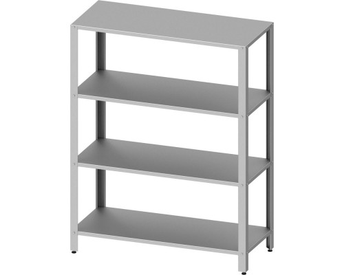 Full shelves 1200x400x1800 mm storage unit, for assembly, Stalgast, 951884120