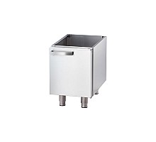 Built-up base for counter top equipment 400 with doors, Stalgast, 9703200