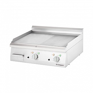 electric top grill 800, flat-ribbed