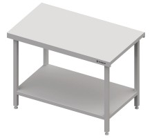 One-shelf neutral stand, type ss, 1200x750x880 mm, Stalgast, ST127121