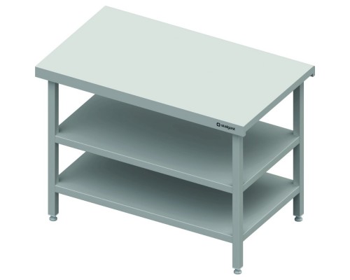 Two-shelf neutral stand, type ss, 1100x750x880 mm, Stalgast, ST128111