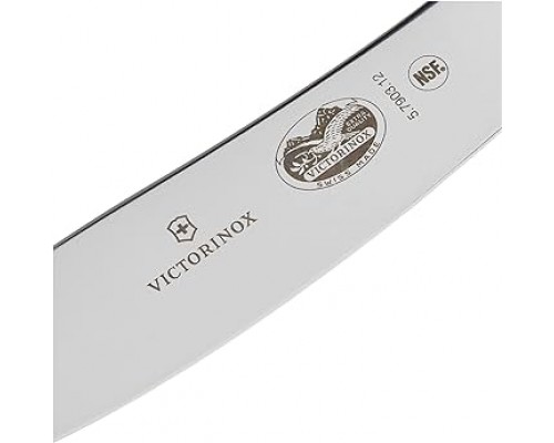 Fibrox, jēra ādas novilkšanas nazis, 12 cm, melns, Victorinox, 5.7903.12