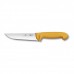 Swibo, butcher's knife, normal edge, 16 cm, yellow, Victorinox, 5.8421.16