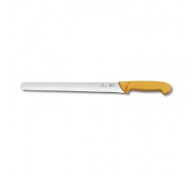 Swibo, larding knife, wavy edge, 25 cm, yellow, Victorinox, 5.8443.35