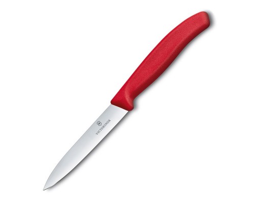 Swiss classic, paring knife, 10 cm, pink, Victorinox, 6.7706.L115