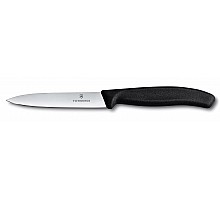 Swiss classic, paring knife, 10 cm, red, Victorinox, 6.7701