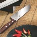 Wood, chef's knife santoku, stainless, 17 cm, handle processed maple, gift box, Victorinox, 6.8500.17G