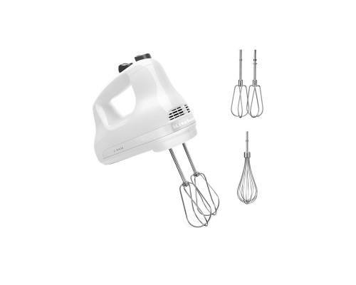 KitchenAid 5KHM5110EWH Hand mixer 5 speeds