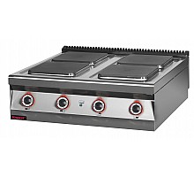 Electric cooker, 4 plates, 900 mm, 4x4.0 kw, Kromet,  900.KE-4