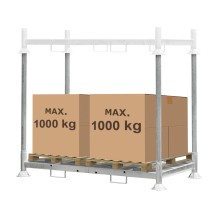 Manurack Liels 202,5cm x 118cm x 31cm cinkots N