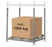 Manurack Малый 154,5см x 118см x 31см оцинк N