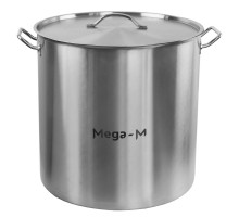 Высокая гастрономическая кастрюля 130л /55x55/ N