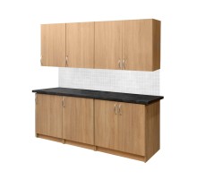 Mēbeļu komplekts sabiedriskajām telpām H-86 cm L-200 cm G-60 cm sonomas ozols N