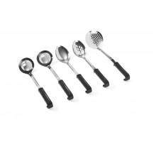 Skimmer, round, HENDI, Black, 370x105mm, 529041