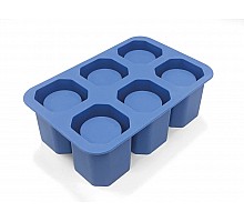 Ice shot glass mould, BarUp, Blue, 125x190x(H)60mm, 679050