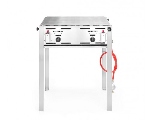 Gāzes grils Roast Master Maxi, HENDI, 11kW, 650x540x(H)840mm, 154878