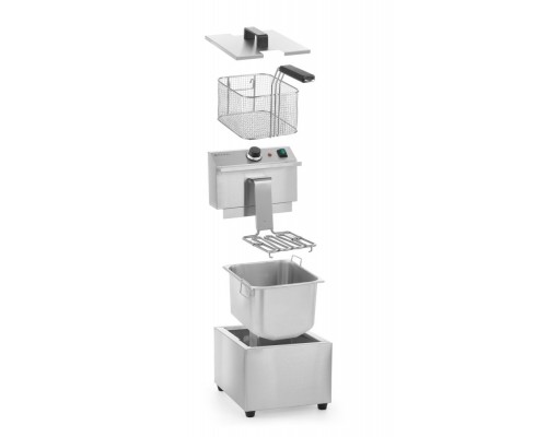 Deep fryer Profi Line, 8 l, HENDI, Profi Line, 8L, 230V/3500W, 305x460x(H)369mm, 207208