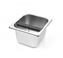 Knock box GN, HENDI, GN 1/6, 176x162x(H)100mm, 208335