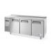 3-durvju aukstumgalds Kitchen Line 600 ar agregāta novietojumu sānos, Arktic, Kitchen Line, 291L, 230V/270W, 1800x600x(H)886mm, 233382