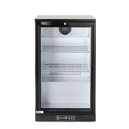 Back bar refrigerator single-door, Arktic, 103L, Black, 220-240V/120W, 500x530x(H)865mm, 233900