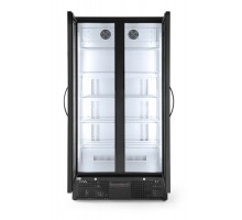 Back bar refrigerator double-door, Arktic, 477L, Black, 220-240V/365W, 940x635x(H)1983mm, 233931