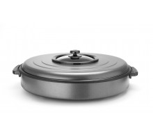 Party pan, HENDI, inner pan 550x(H)60mm, 230V/1600W, ø620x(H)170mm, 239605