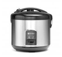 Rice cooker with steamer function, HENDI, Profi Line, 1,8L, 230V/700W, ø280x(H)285mm, 240410