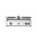 Contact grill - double version, HENDI, ribbed top and smooth bottom, 230V/3600W, 570x395x(H)510mm, 263808