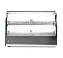 Heated countertop display double, HENDI, double level, Black, 220-240V/800W, 554x376x(H)376mm, 273999