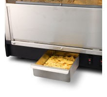 Načo sildītājs, HENDI, Melns, 220-240V/500W, 400x344x(H)525mm, 282779