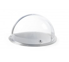 Round display with roll-top cover, HENDI, ø380x(H)240mm, 424001