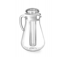 Pitcher with ice tube, HENDI, 2,2L, ø150x(H)260mm, 425107