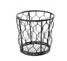 Wire basket basic round, HENDI, ø100x(H)90mm, 425817