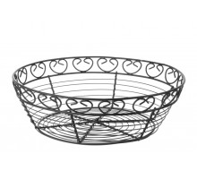 Wire basket deco round, HENDI, ø250x(H)80mm, 425862