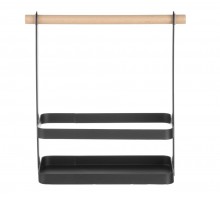 Table caddy black, HENDI, 230x100x(H)240mm, 427040