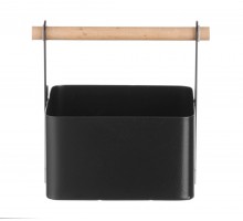 Table caddy black, HENDI, 170x130x(H)160mm, 427057