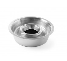 Ashtray with lower tray, HENDI, ø140x(H)40mm, 440605