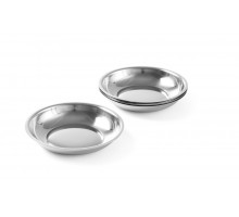 Sugar/whipped cream dish, HENDI, 4 pcs., ø100x(H)20mm, 452325