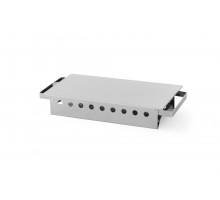 Dish warmer 2 burners, HENDI, 330x180x(H)65mm, 463000