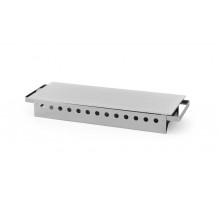 Dish warmer 3 burners, HENDI, 450x180x(H)65mm, 463109